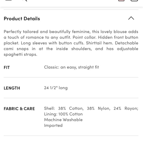 Ann Taylor Cream Lace Blouse - Picture 2 of 2